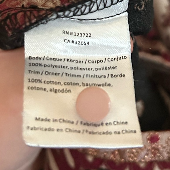 Anthropologie One September Breezeway Jumpsuit Embroidered Wide Leg Long Sleeve - Picture 8 of 11